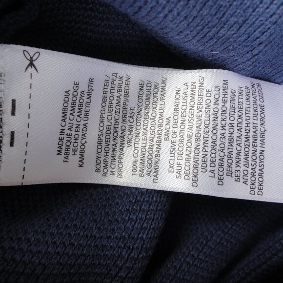 Polo Ralph Lauren Sweater Red White Blue Stripe 1/4 Zip Preppy Boys Large 14 16 - Picture 5 of 11